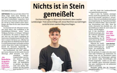 Nichts ist in Stein gemeißelt