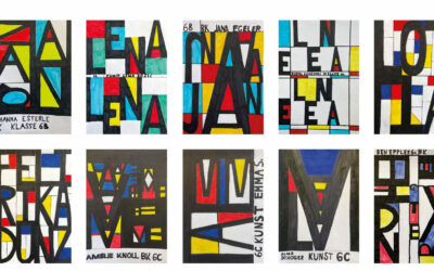 BK-Arbeit des Monats: Auf den Spuren von Piet Mondrian
