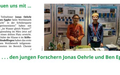 Schüler experimentieren